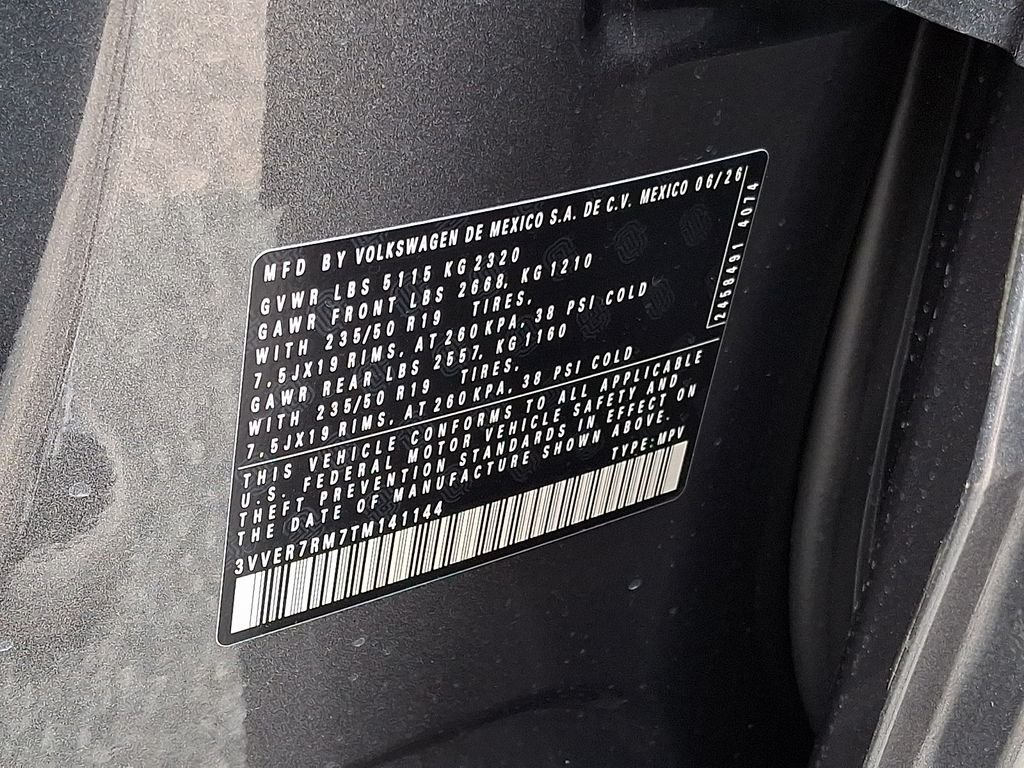 New 2026 Gray Volkswagen 2.0T SE image 11