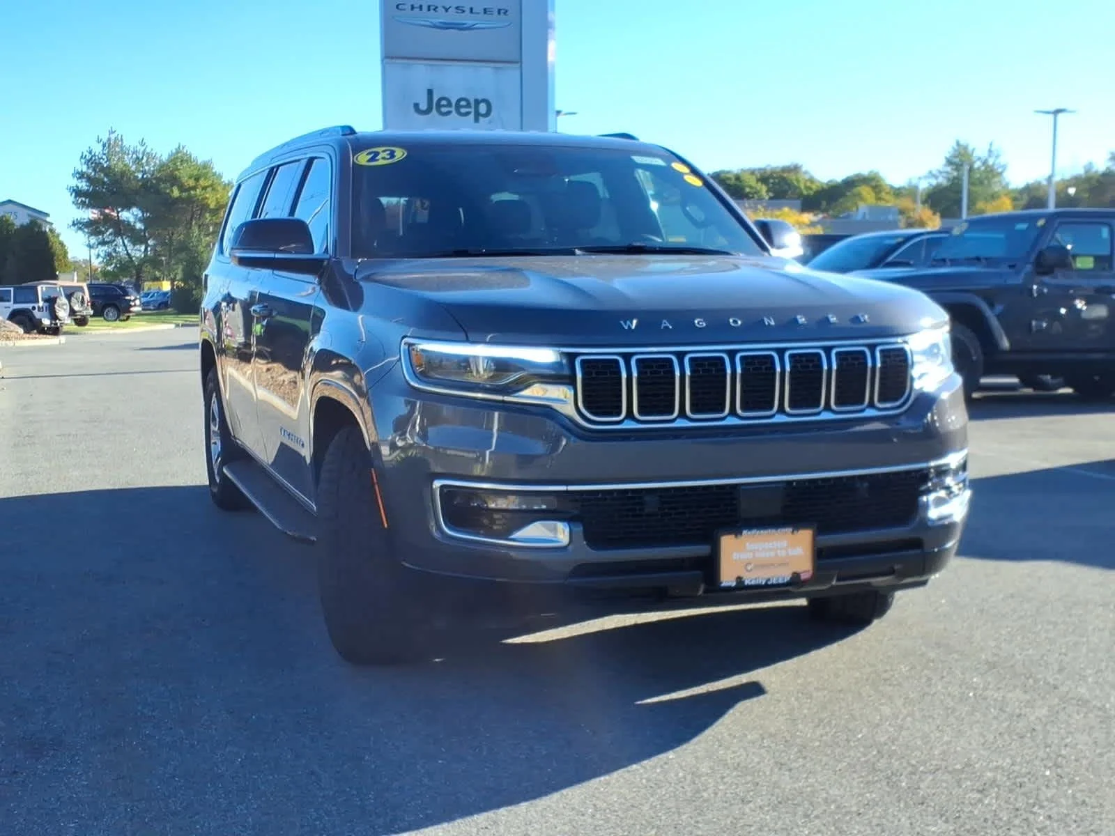 Certified Used 2023 Baltic Gray Metallic Clearcoat Jeep  image 4
