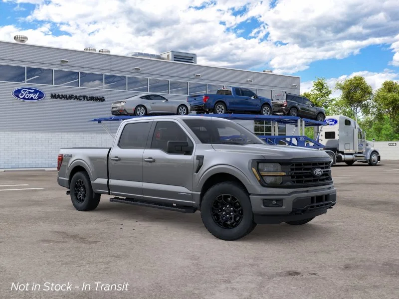 New 2026 Carbonized Gray Metallic Ford XLT image 1
