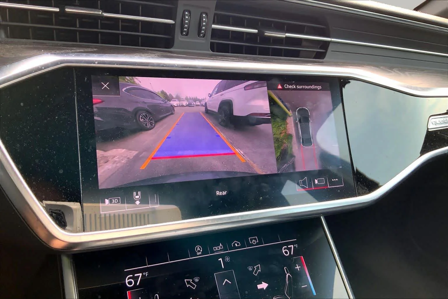 Used 2019 Daytona Gray Pearl Effect Audi Premium Plus image 27