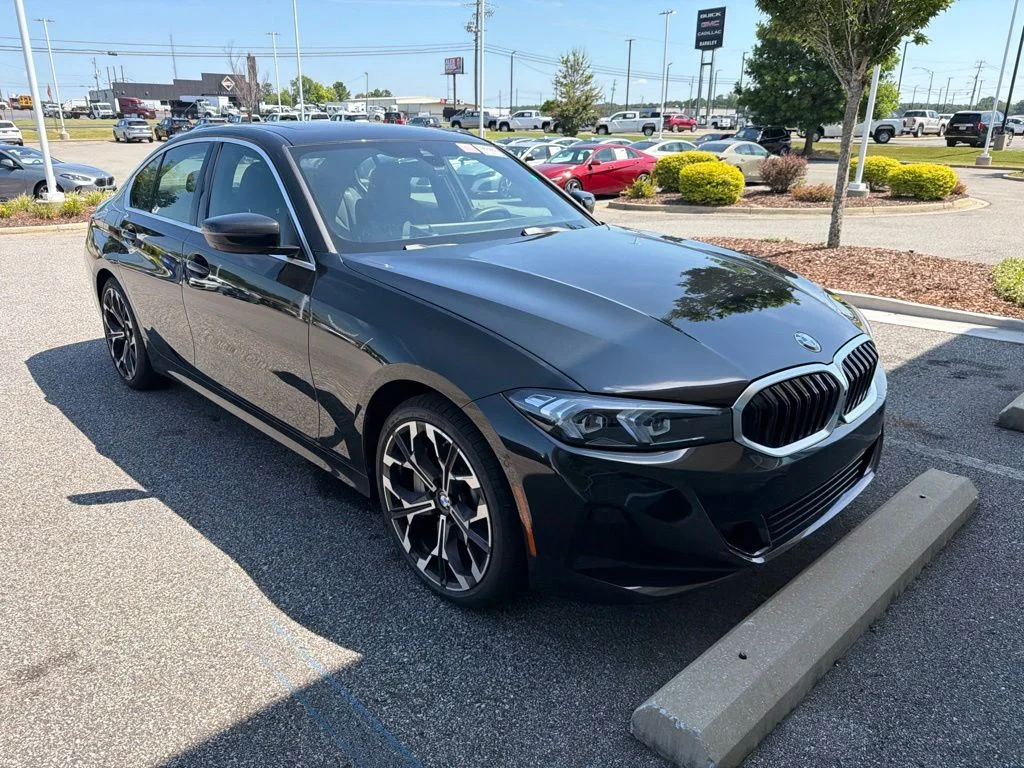 Used 2025 Black Sapphire Metallic BMW 330i image 2