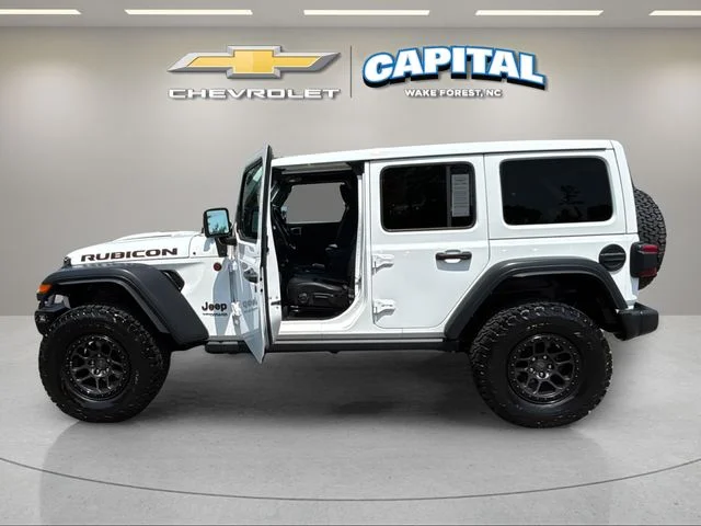 Used 2022 White Jeep Unlimited Rubicon image 3