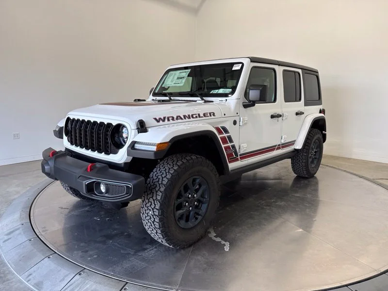 New 2026 Bright White Clearcoat Jeep  image 3