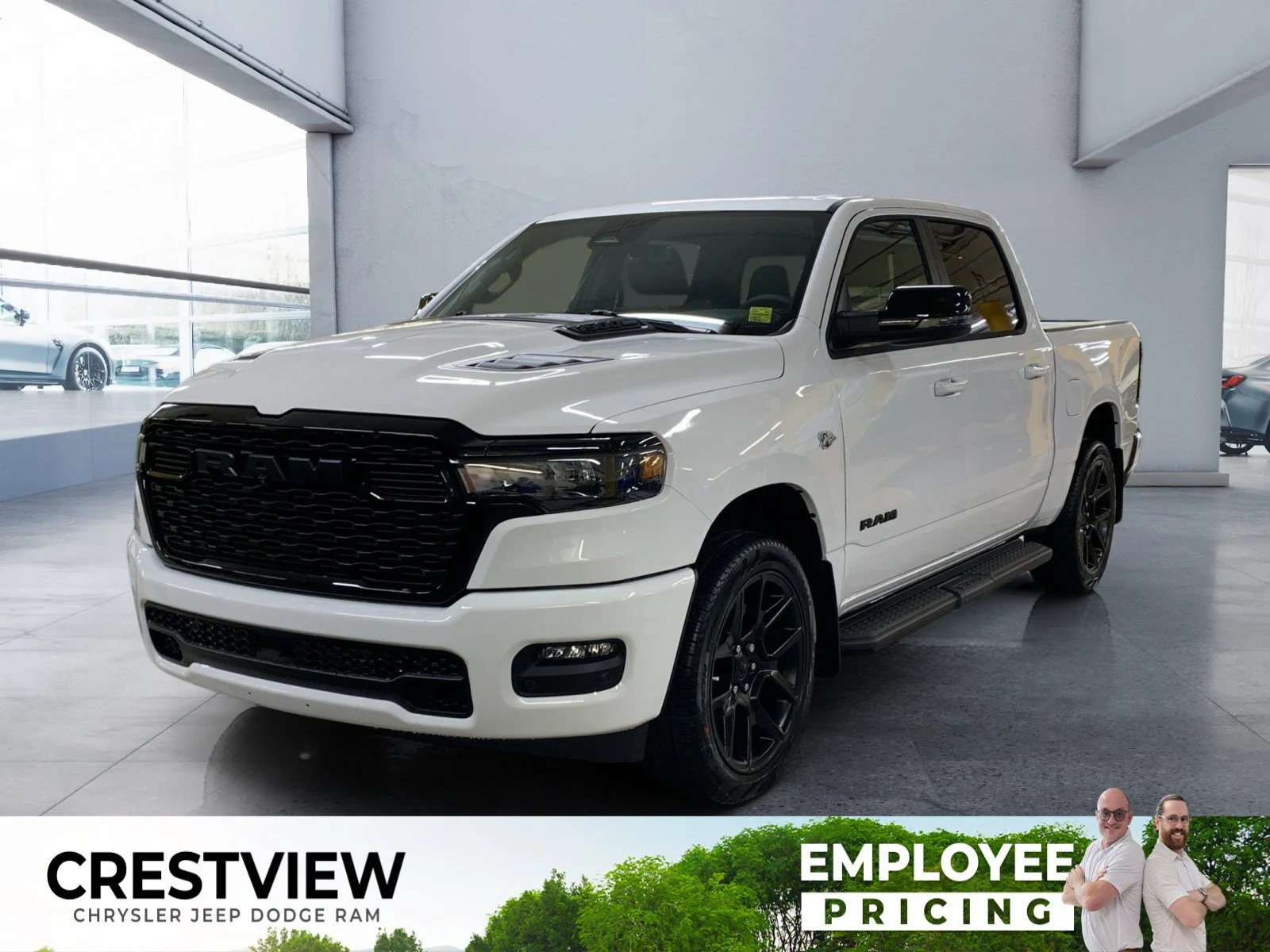 New 2026 Bright White Ram Sport image 1