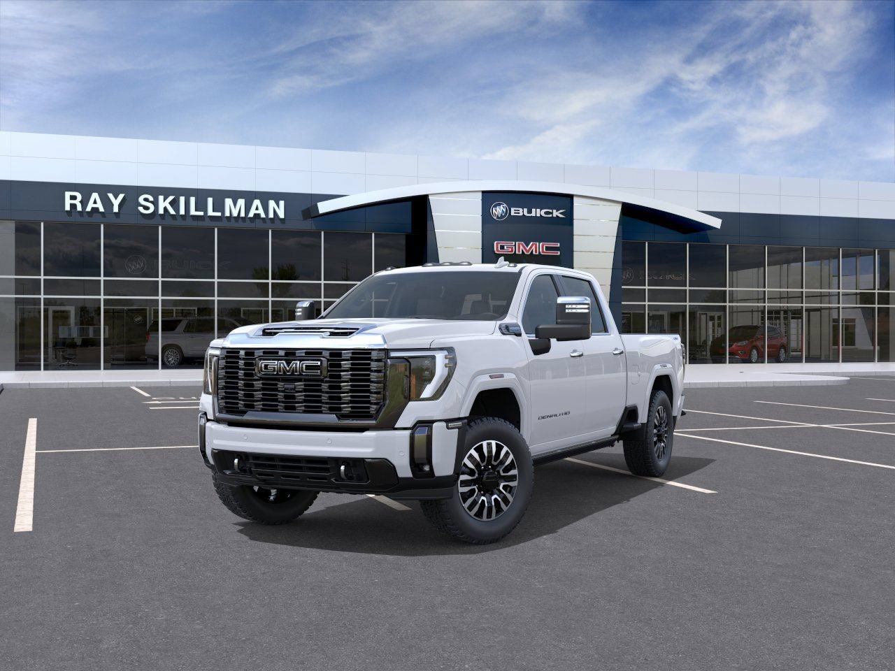 New 2026 Glacier White Tricoat GMC Denali Ultimate image 8