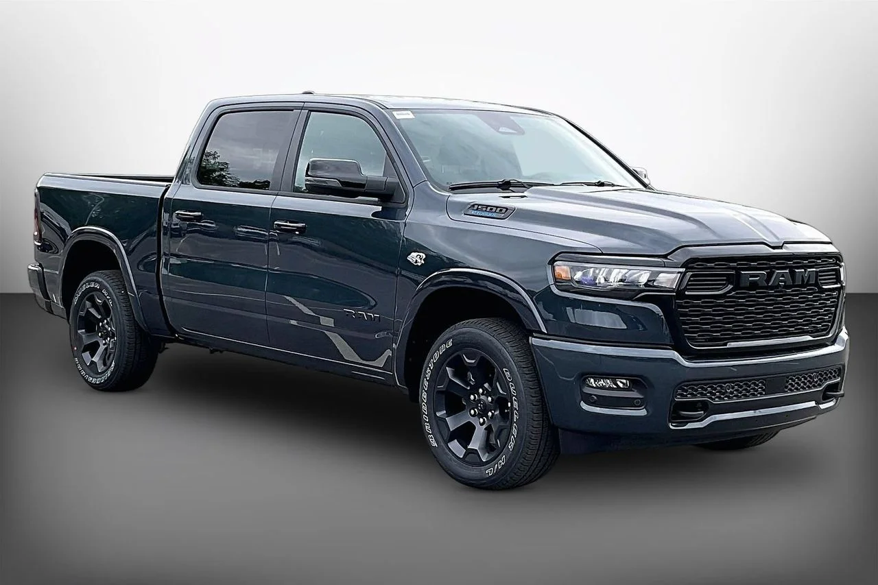 New 2026 Forged Blue Metallic Exterior Paint RAM Big Horn/Lone Star image 1