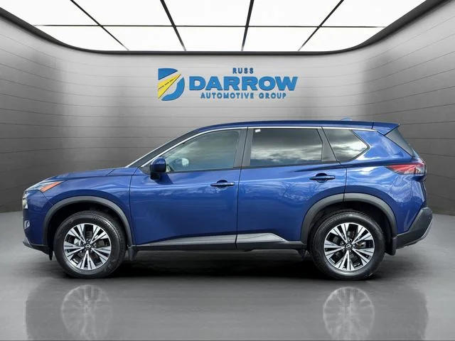 Certified Used 2023 Blue Nissan SV image 2