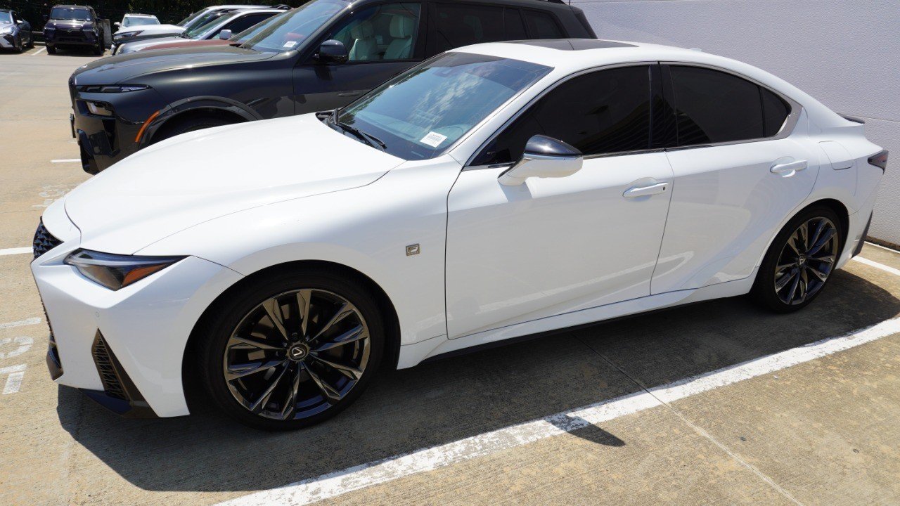 Certified Used 2024 White Lexus IS 350 F SPORT image 5