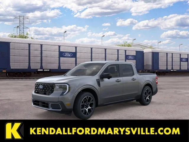 New 2026 Carbonized Gray Metallic Ford Lariat image 1