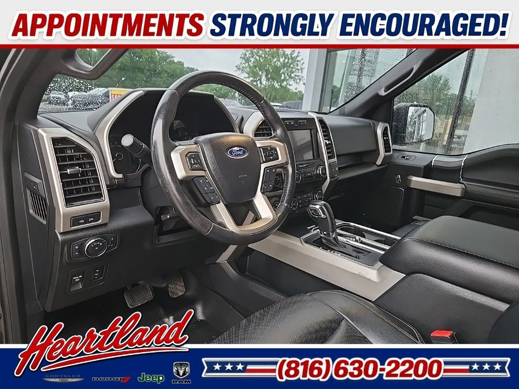 Used 2018 Black Ford Lariat image 47
