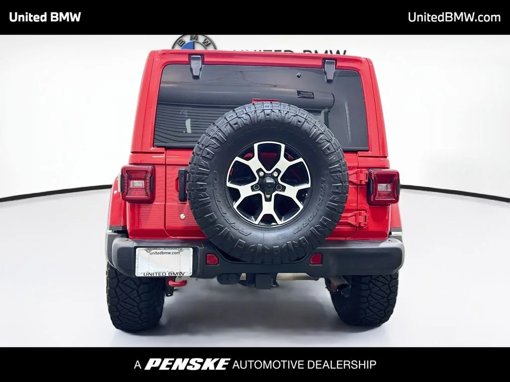 Used 2020 Red Clearcoat Jeep Unlimited Rubicon image 6