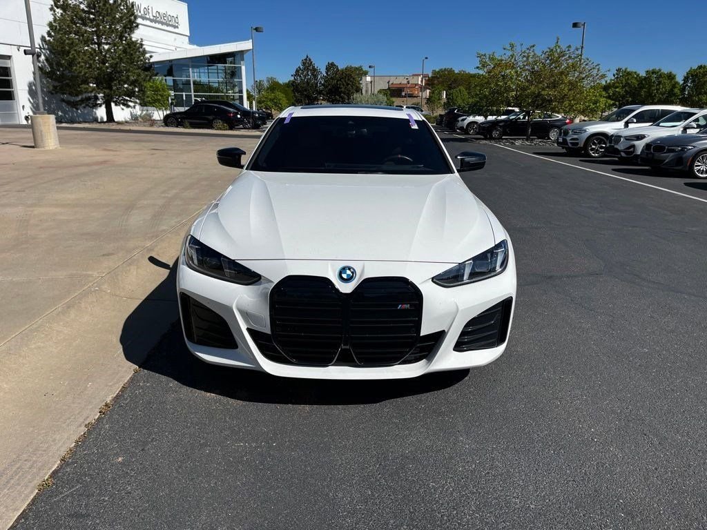Used 2025 BMW i4 M50 with VIN WBY33HD06SFU13469 for sale in Loveland, CO