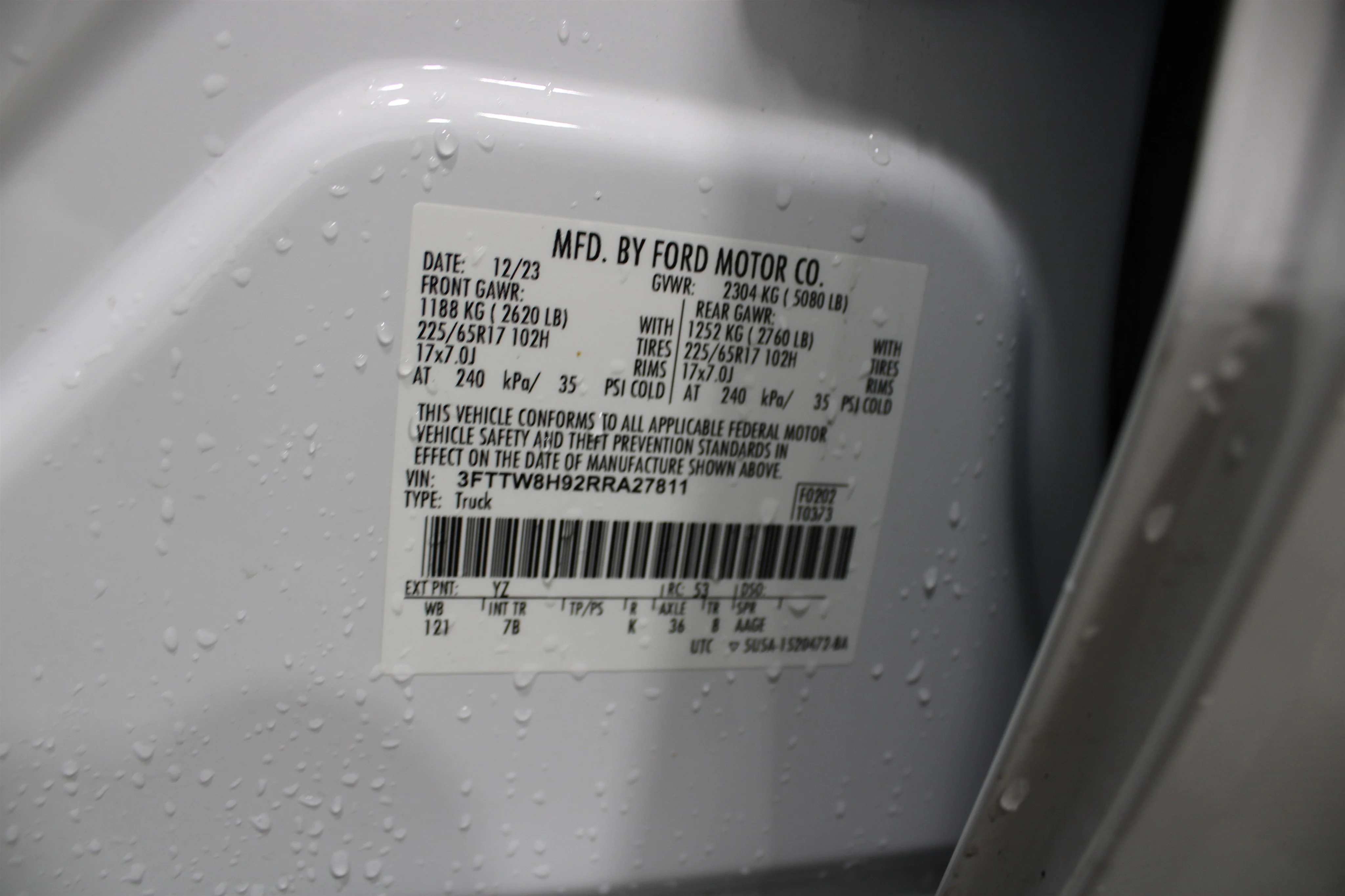 Used 2024 Oxford White Ford XLT image 36