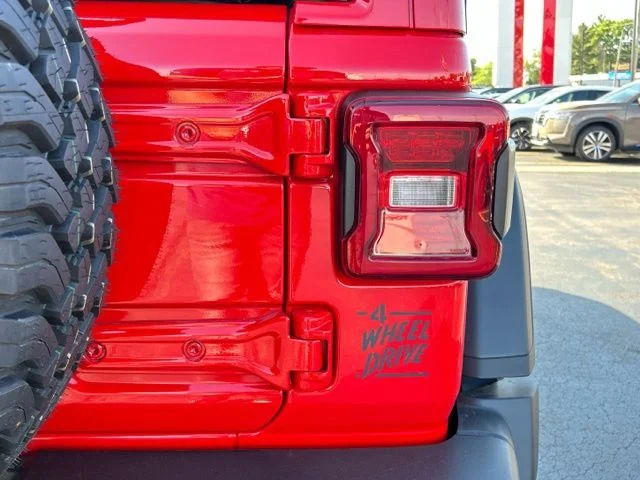 New 2026 Firecracker Red Clear-Coat Exterior Paint Jeep Willys image 8