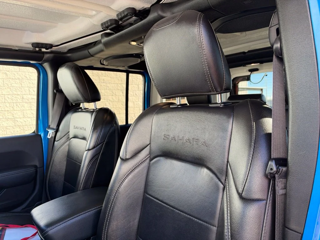 Used 2022 Blue Jeep Unlimited Sahara 4xe image 16