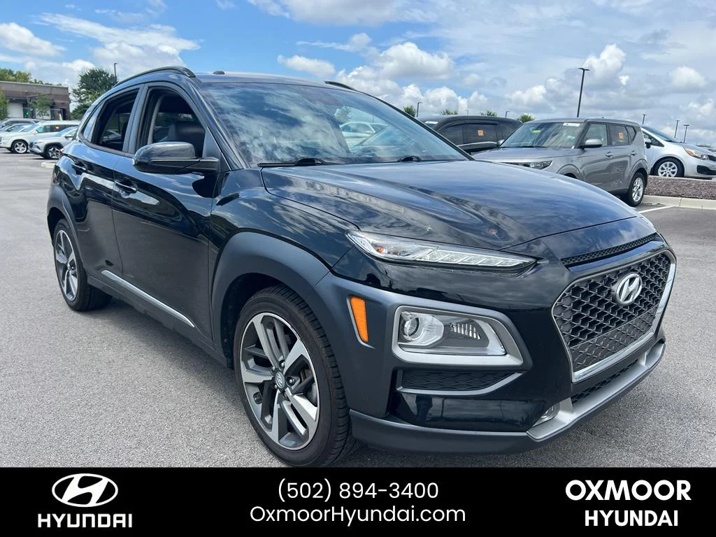 Used 2021 Ultra Black Hyundai Limited image 1