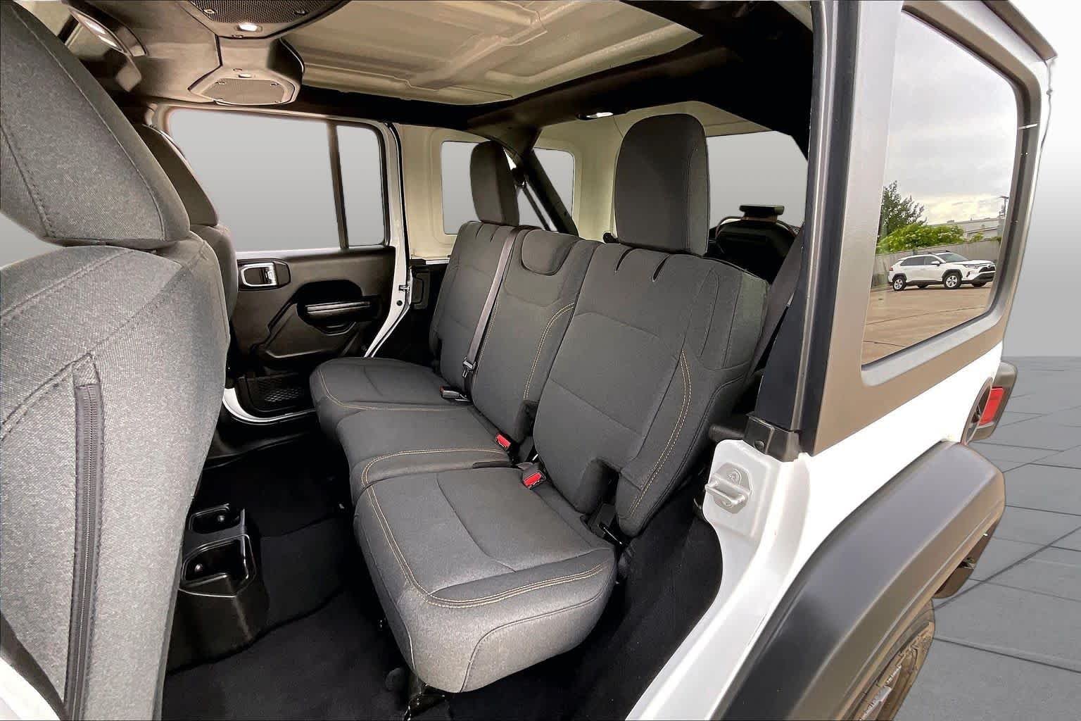 Used 2024 Bright White Clearcoat Jeep Sport S image 20
