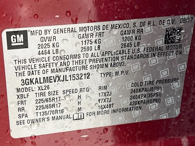 Used 2018 Red GMC SLE image 7