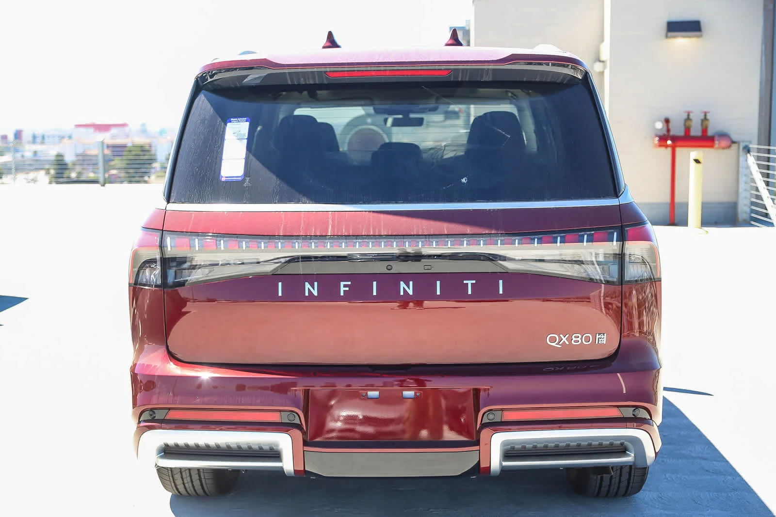 New 2025 COULIS RED INFINITI Luxe 4WD image 7