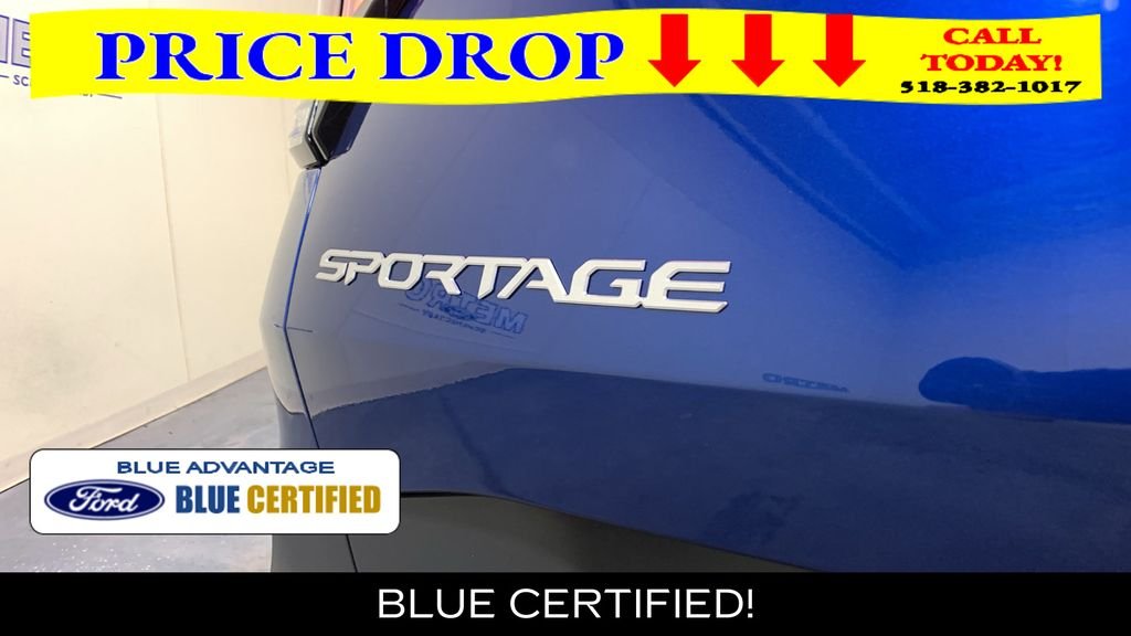 Certified Used 2025 Sapphire Blue Kia EX image 17