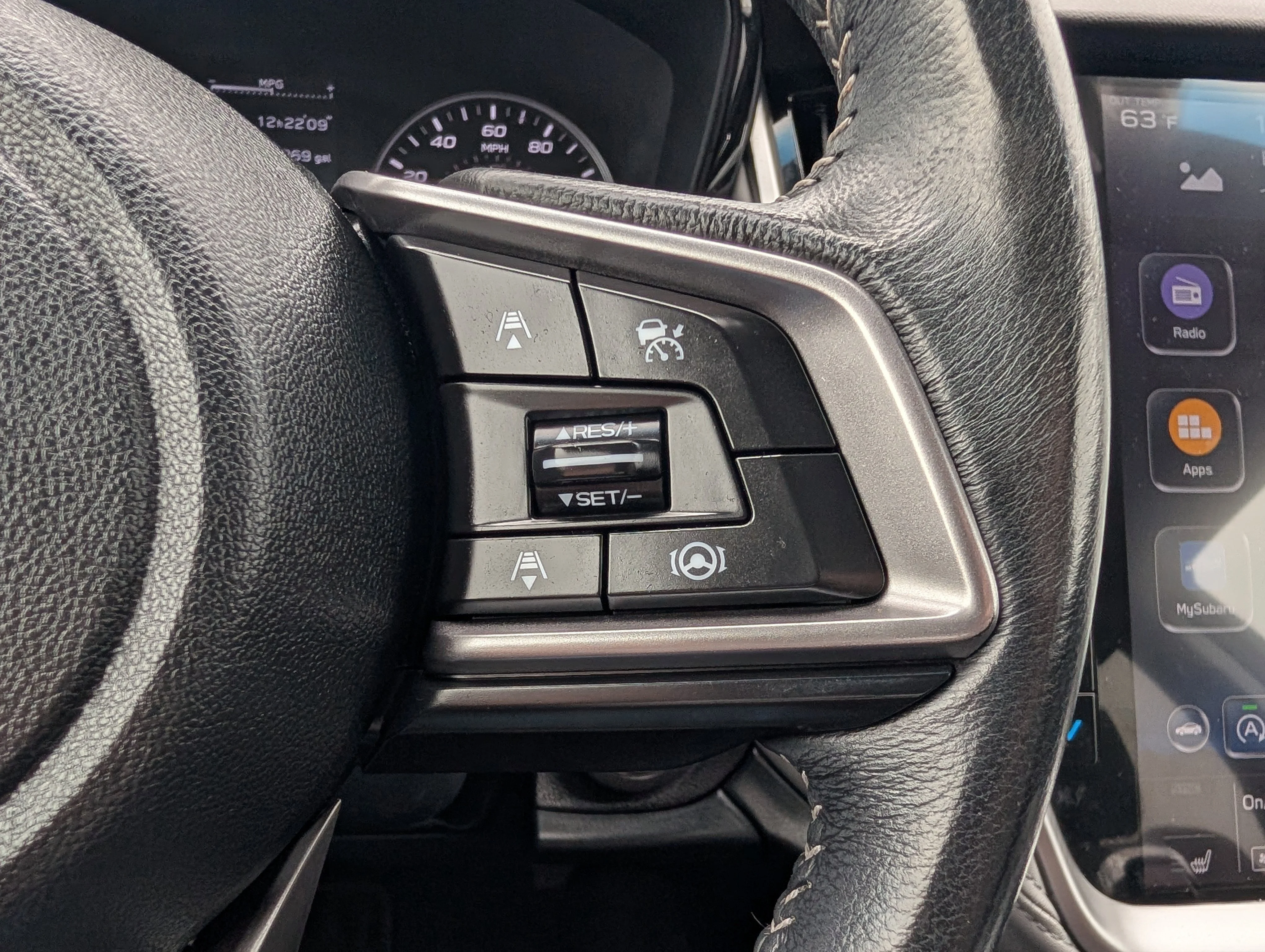 Used 2022 Crystal Black Silica Subaru Premium image 26