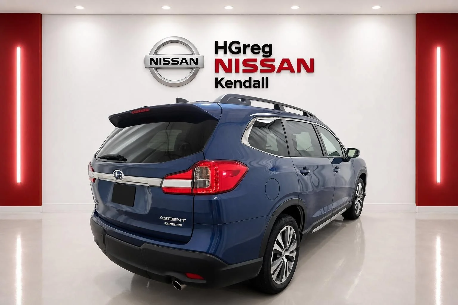 Used 2019 Blue Subaru Limited image 4