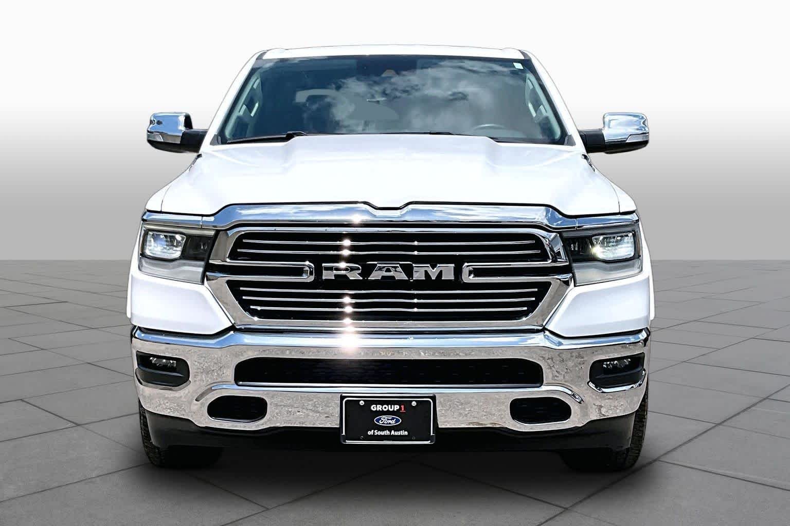Used 2022 Bright White Clearcoat Ram Laramie image 7