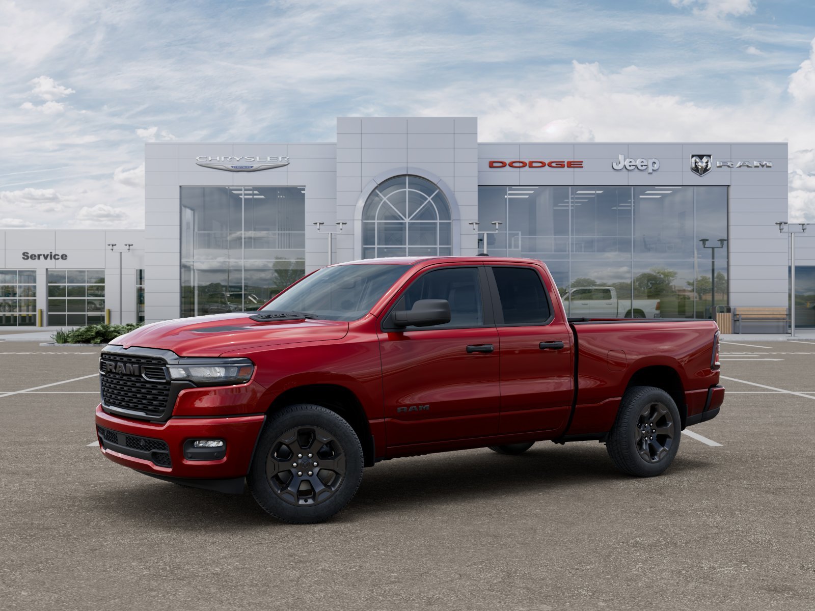 New 2026 Molten Red Pearl-Coat Exterior Paint RAM Express image 28
