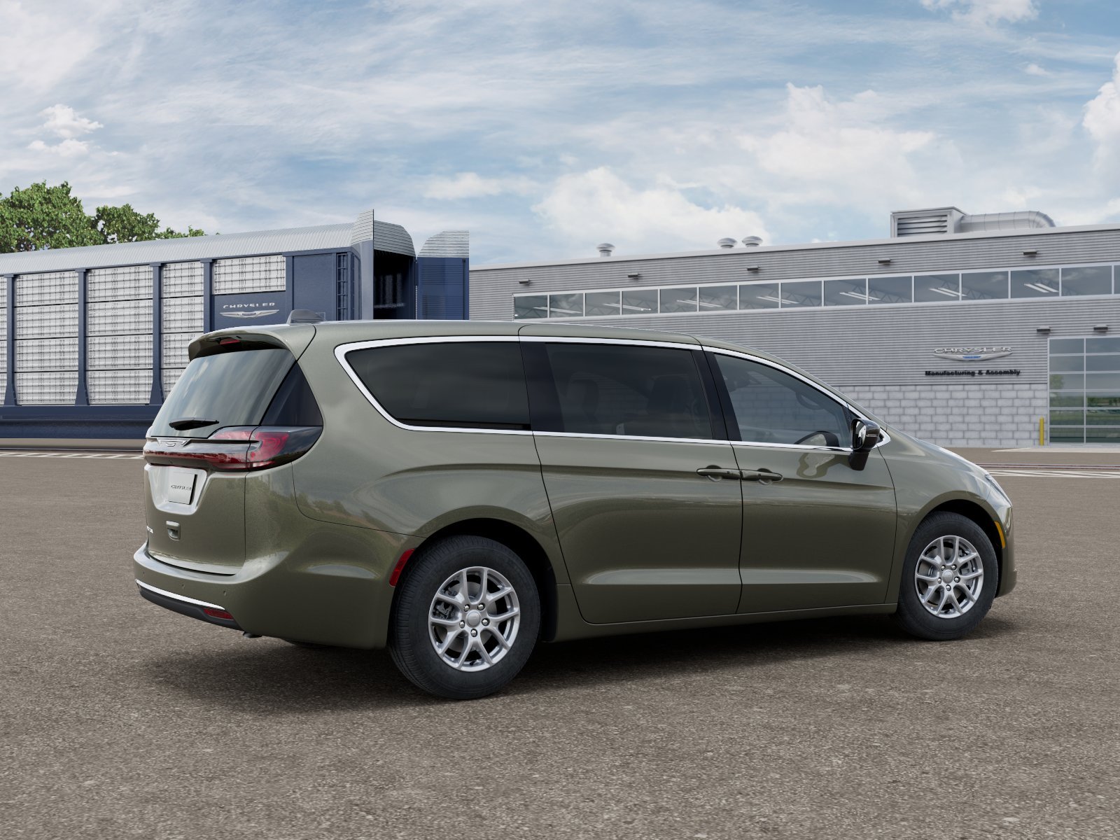 New 2027 Olive Green Pearl-Coat Exterior Paint Chrysler SELECT image 2