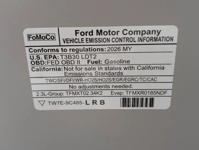New 2026 Space White Metallic Ford Active image 59