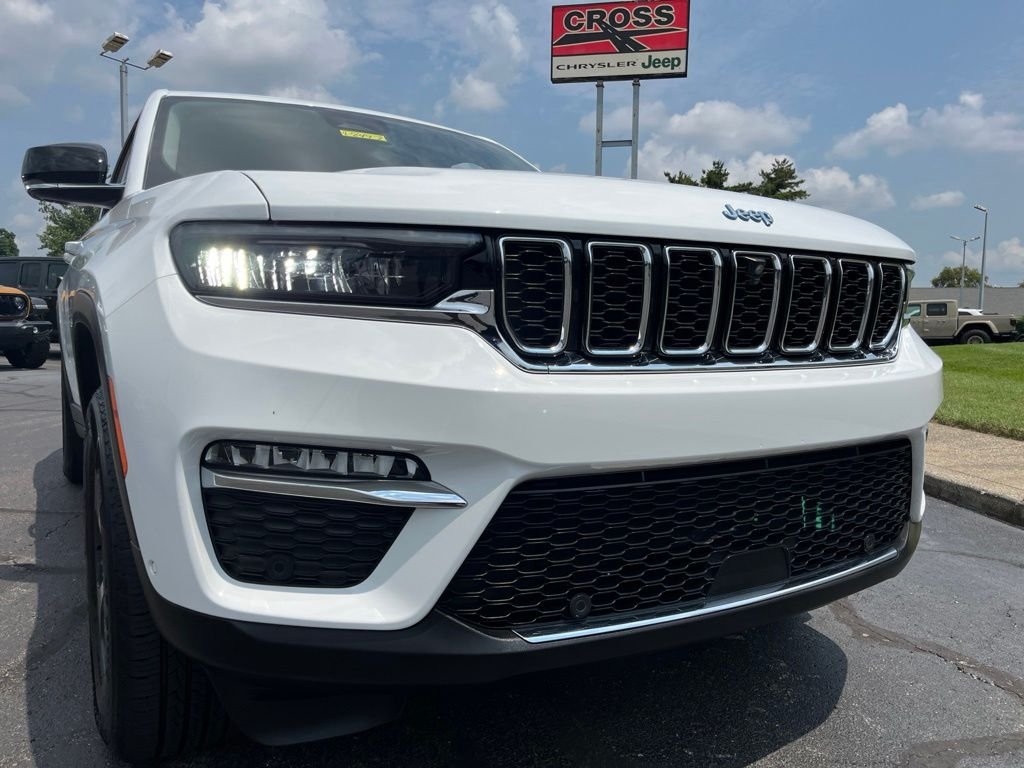 Used 2022 Bright White Clearcoat Jeep 4xe image 48