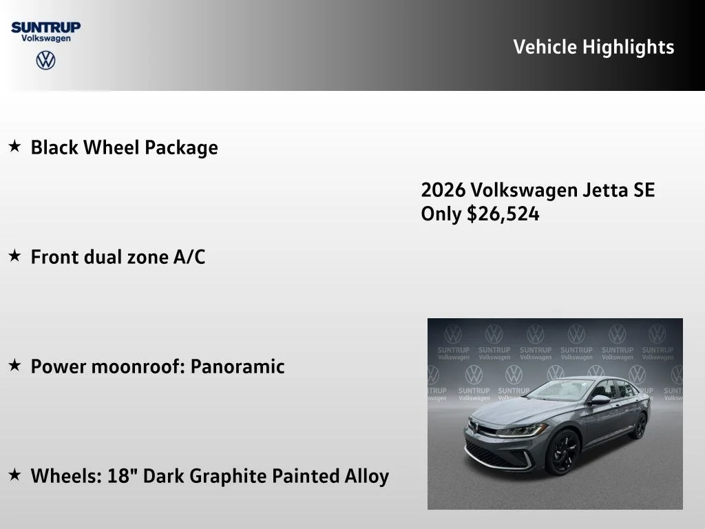 New 2026  Volkswagen 1.5T SE image 7