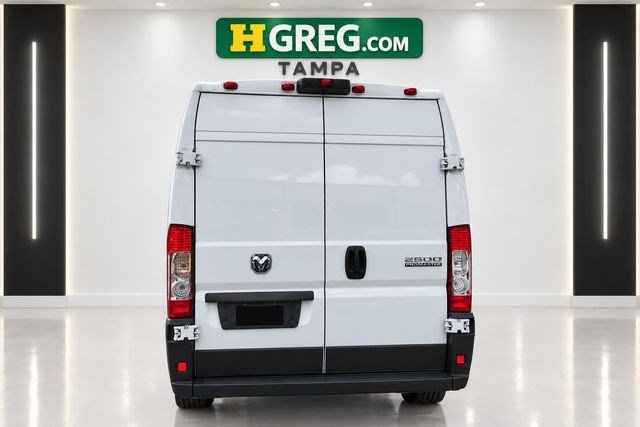 Used 2023 Bright White Clearcoat Ram High Roof image 4