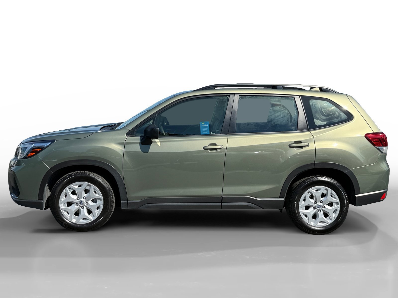 Used 2021 Jasper Green Metallic Subaru Base image 2