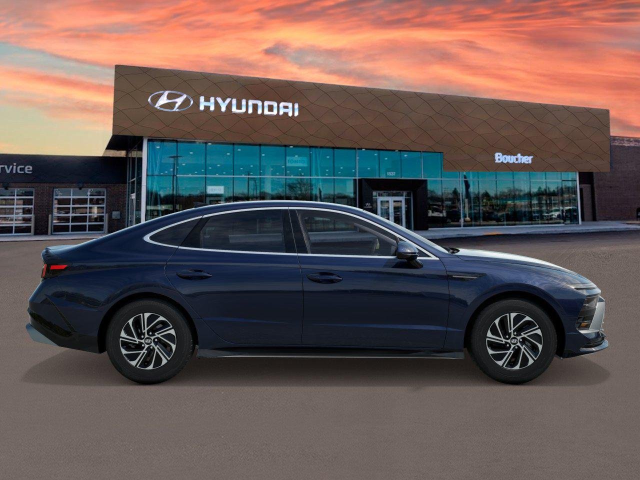 New 2026 Carbon Blue Hyundai Blue image 7