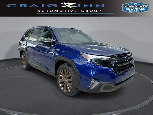 Certified Used 2026 Blue Subaru Sport image 1