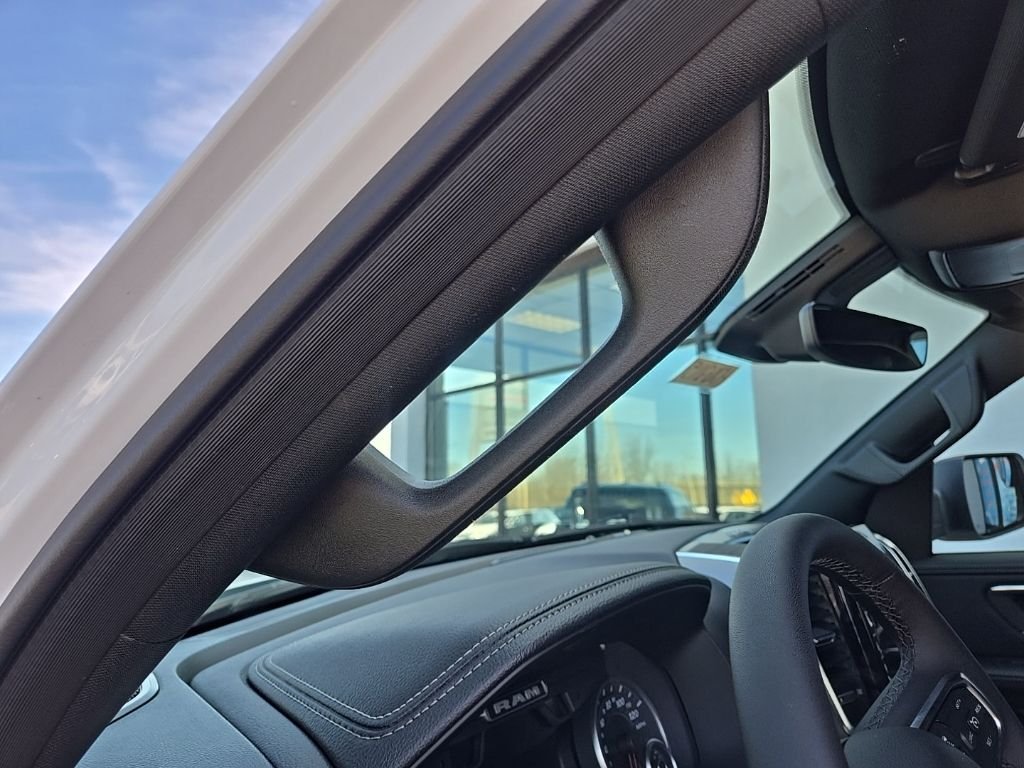 New 2026 Bright White Clear-Coat Exterior Paint RAM Laramie image 45