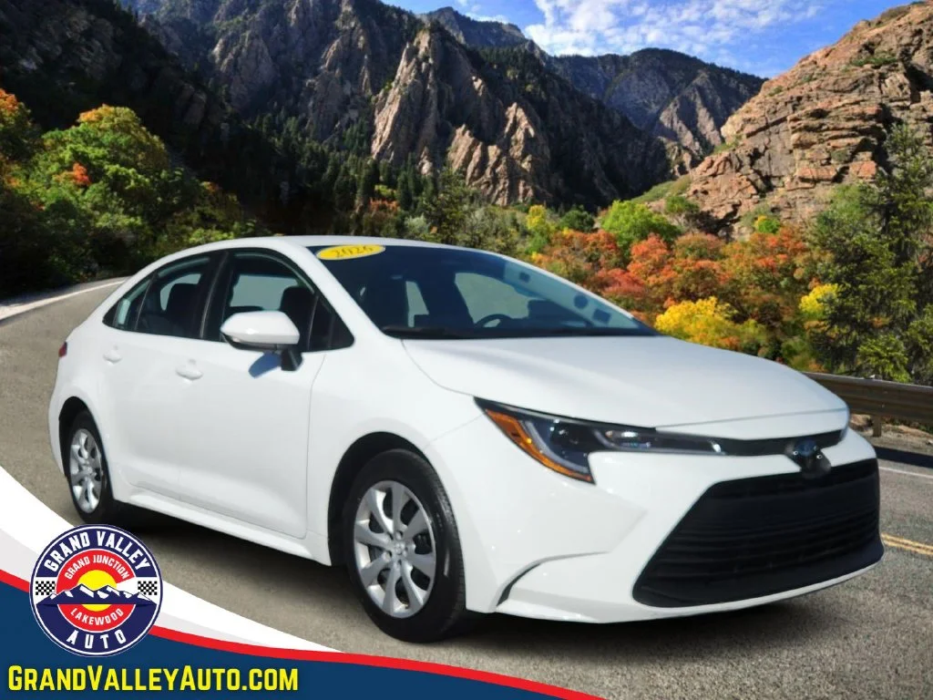 Used 2026 White Toyota LE image 1