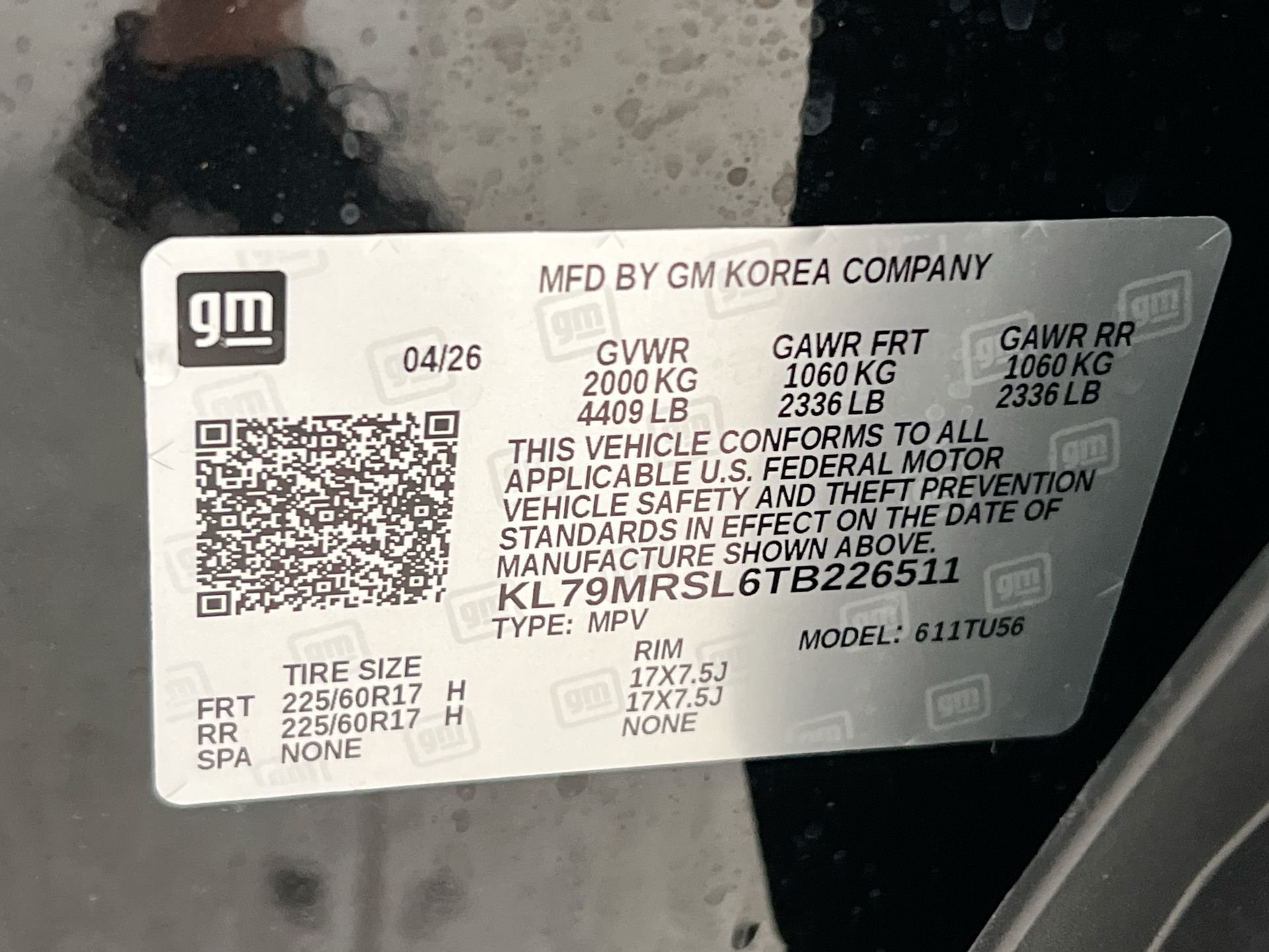 New 2026 Mosaic Black Metallic Chevrolet LT image 61