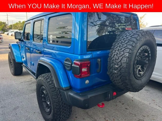 Used 2022 Blue Jeep Unlimited Rubicon image 7