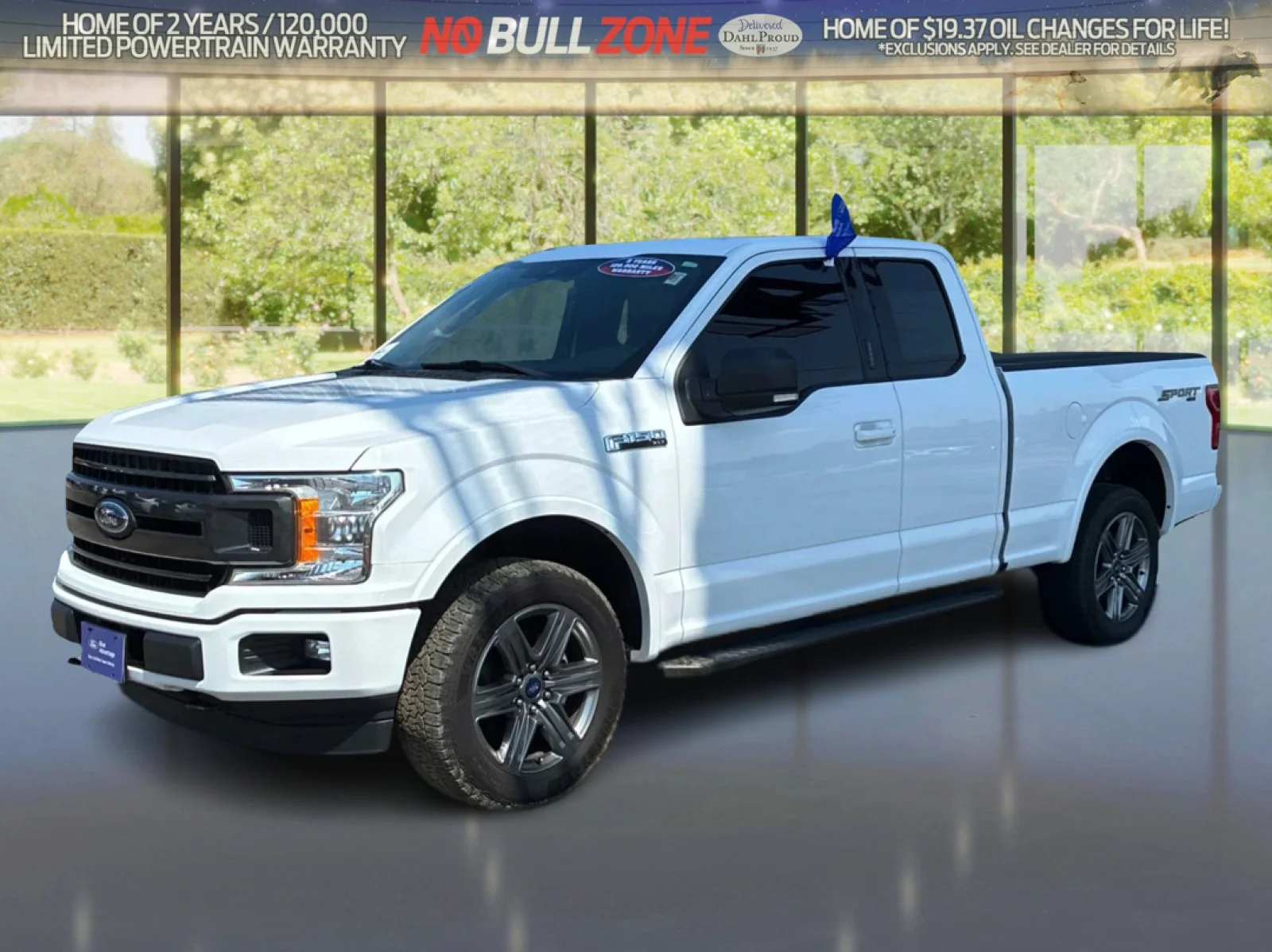 Used 2020 White Ford XLT image 1