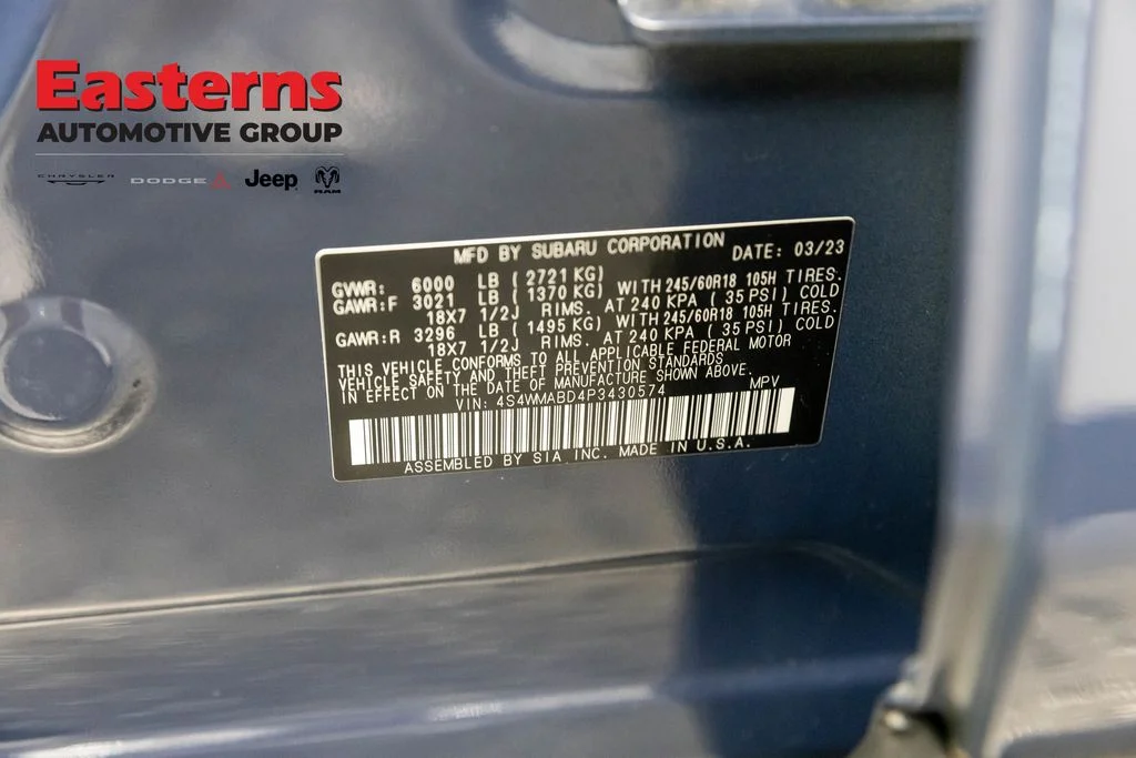 Used 2023 Blue Subaru Premium image 33