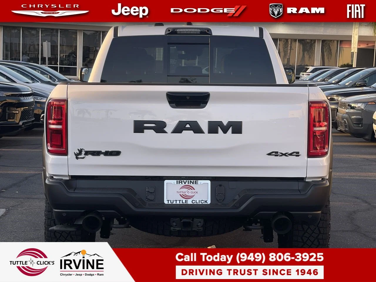 New 2027 Bright White Clear-Coat Exterior Paint RAM RHO image 11