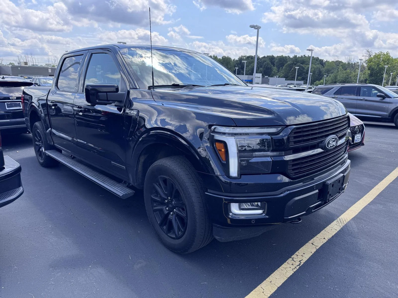 Used 2024 Agate Black Ford Platinum image 3