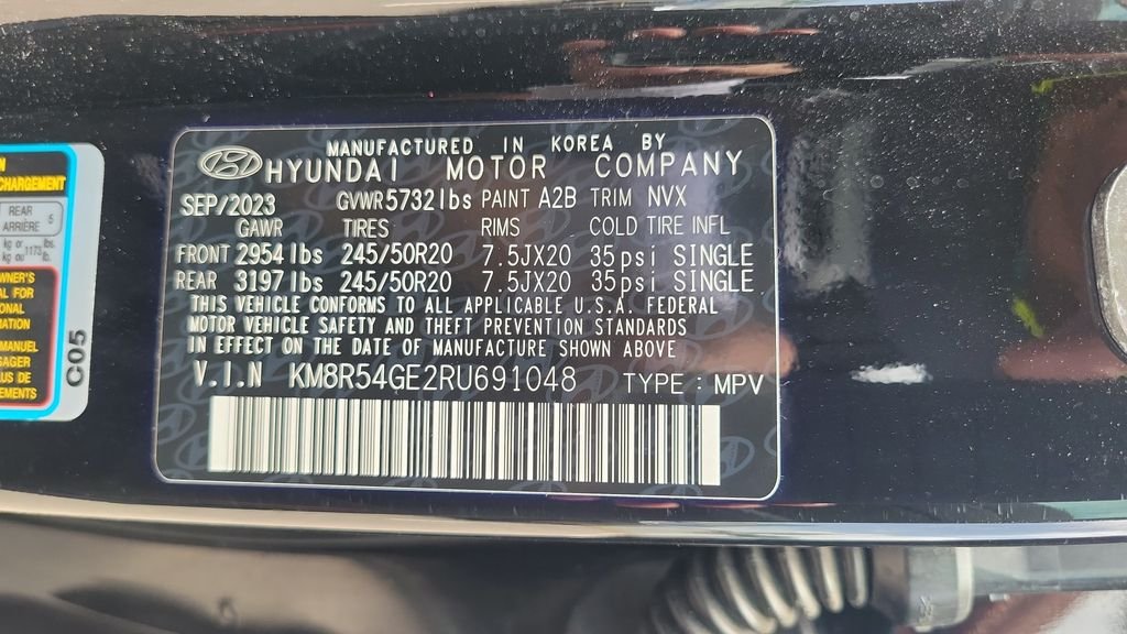 Used 2024 Black Hyundai Limited image 24