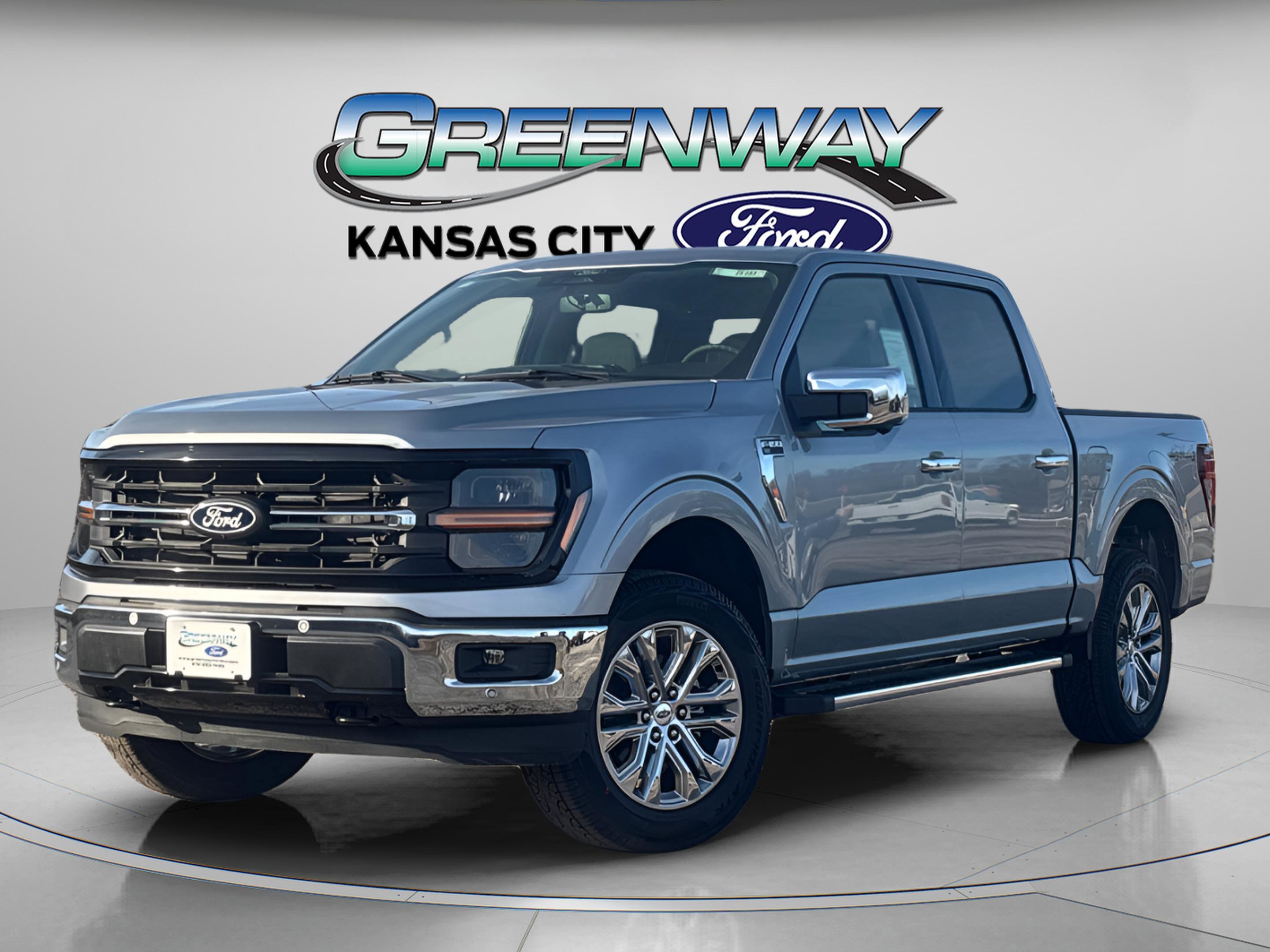 New 2026 Iconic Silver Metallic Ford XLT image 3