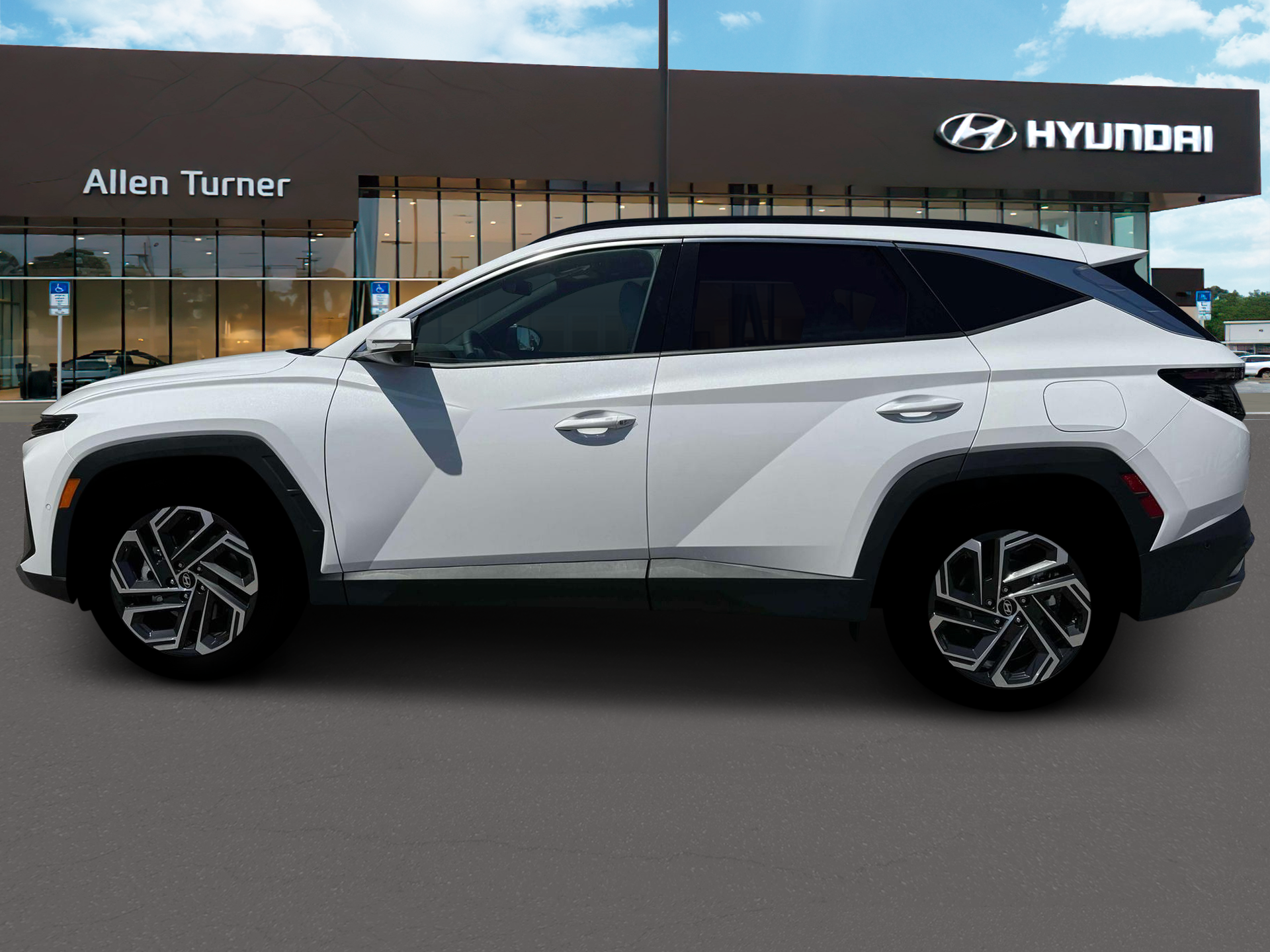New 2026 White Pearl Hyundai Limited FWD image 3