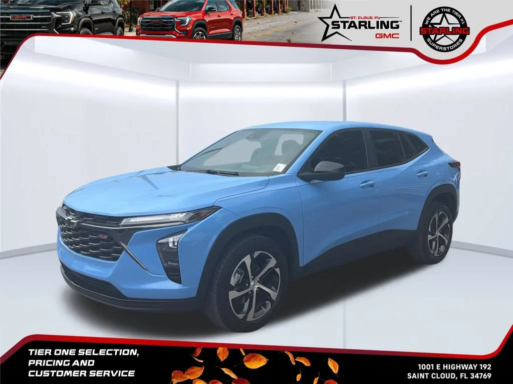 Certified Used 2024 Fountain Blue Chevrolet 1RS image 1