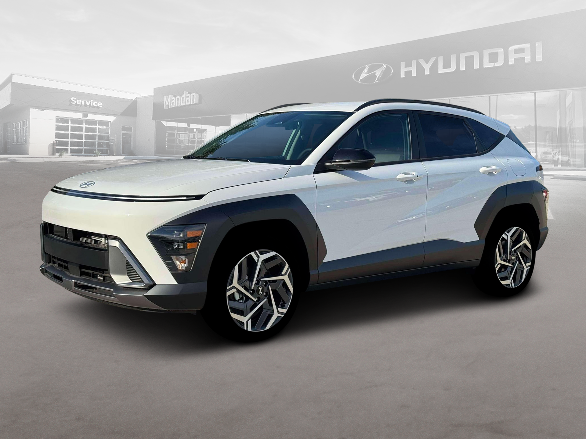 New 2026 White Hyundai SEL Premium AWD image 2