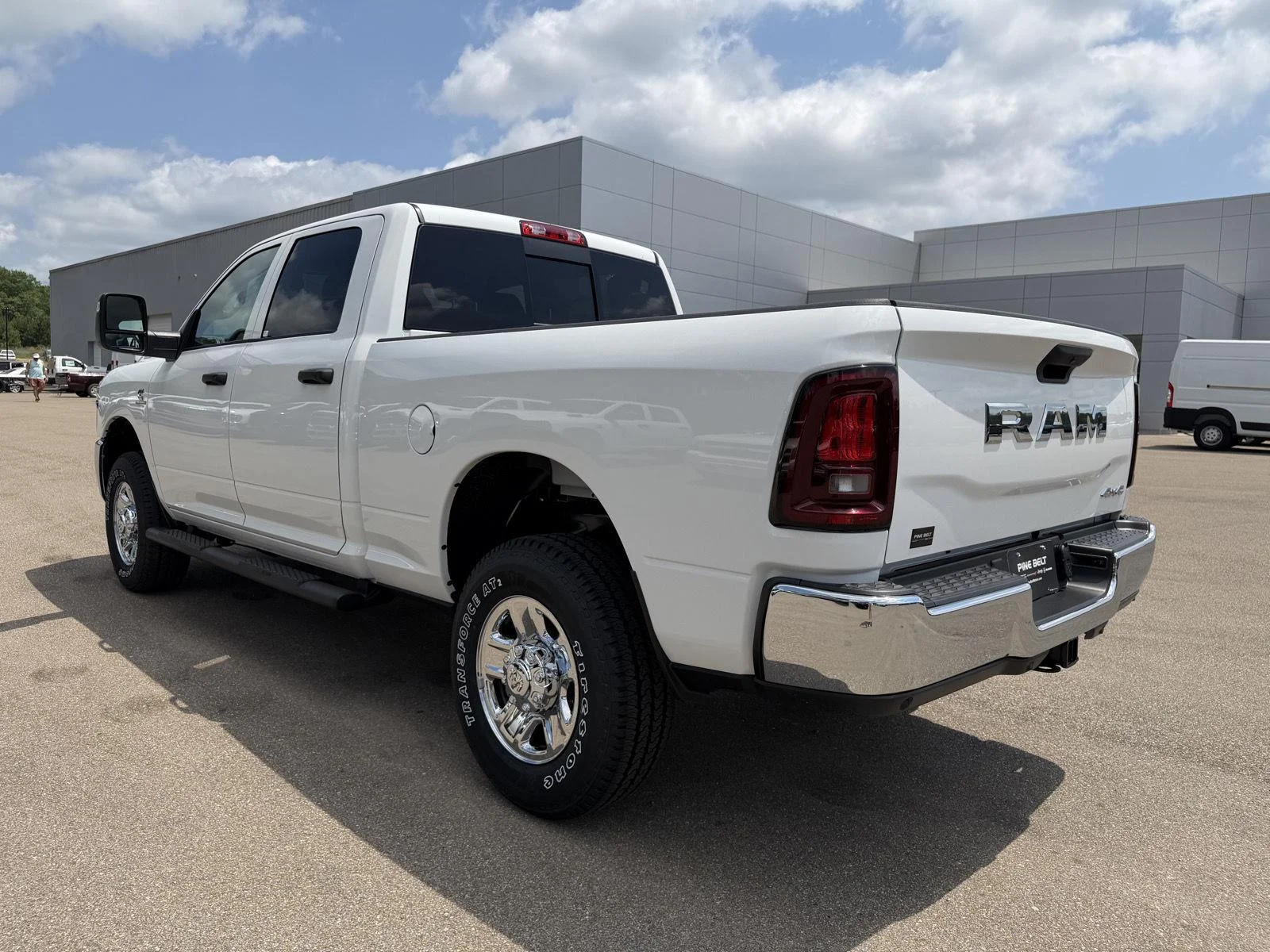 New 2026 Bright White Clear-Coat Exterior Paint RAM Tradesman image 4